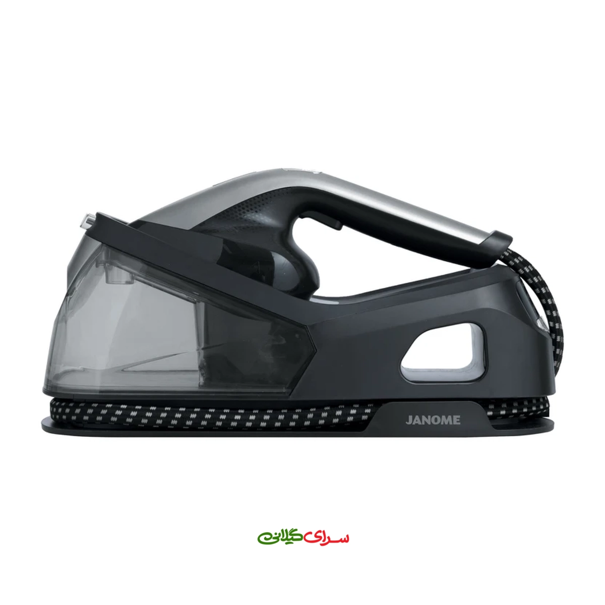 اتو بخار 2400 وات کفی AIRGLIDE مشکی ژانومه مدل GHB8640