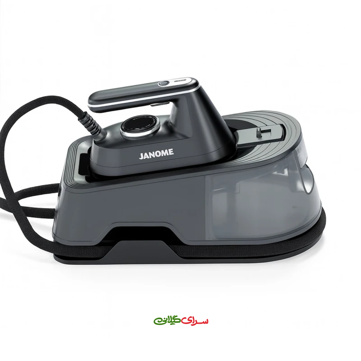 اتو بخار مخزن دار 2400 وات کفی AIRGLIDE مشکی ژانومه مدل SE2840