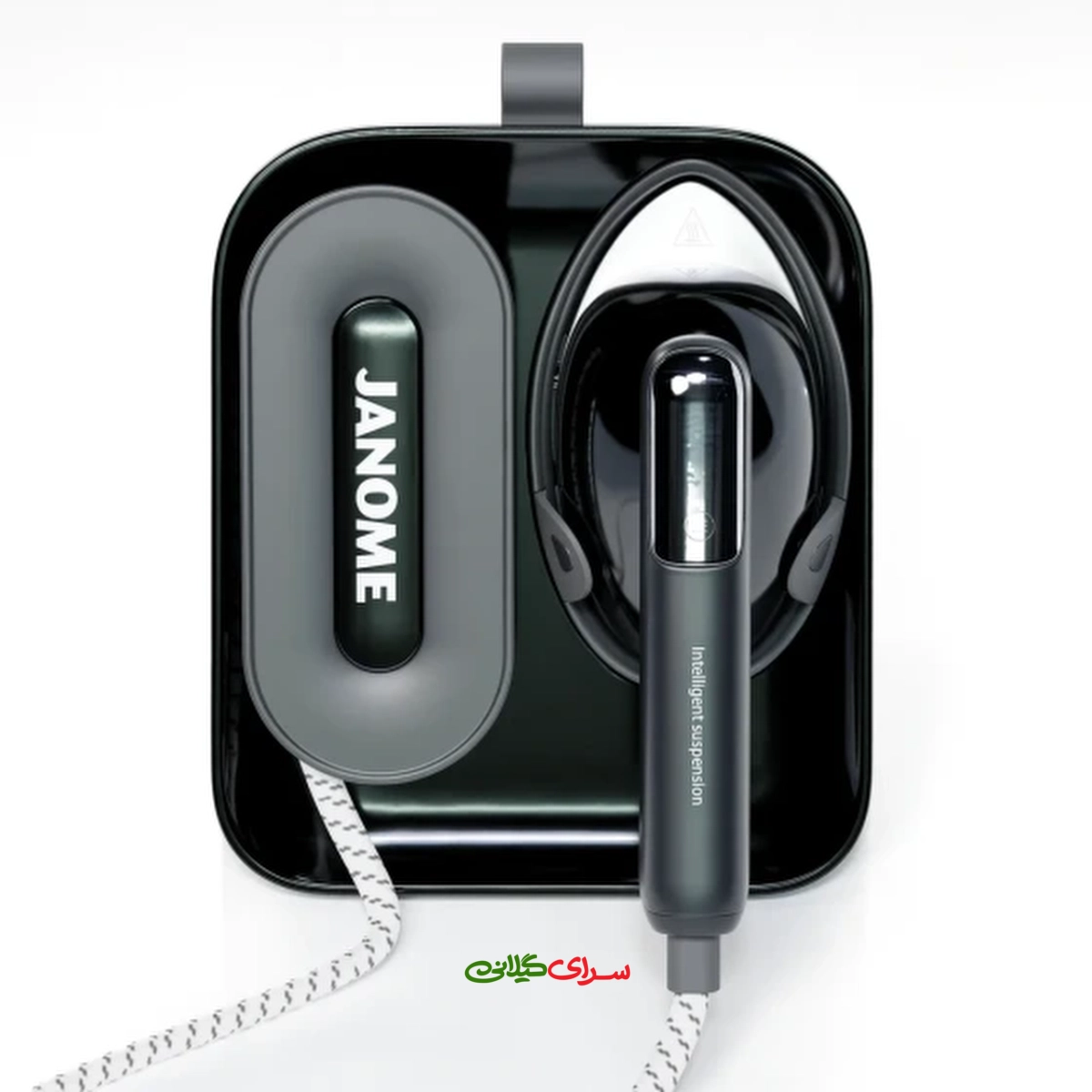 اتو بخار 1630 وات کفی AIRGLIDE مشکی ژانومه مدل GHD 7530