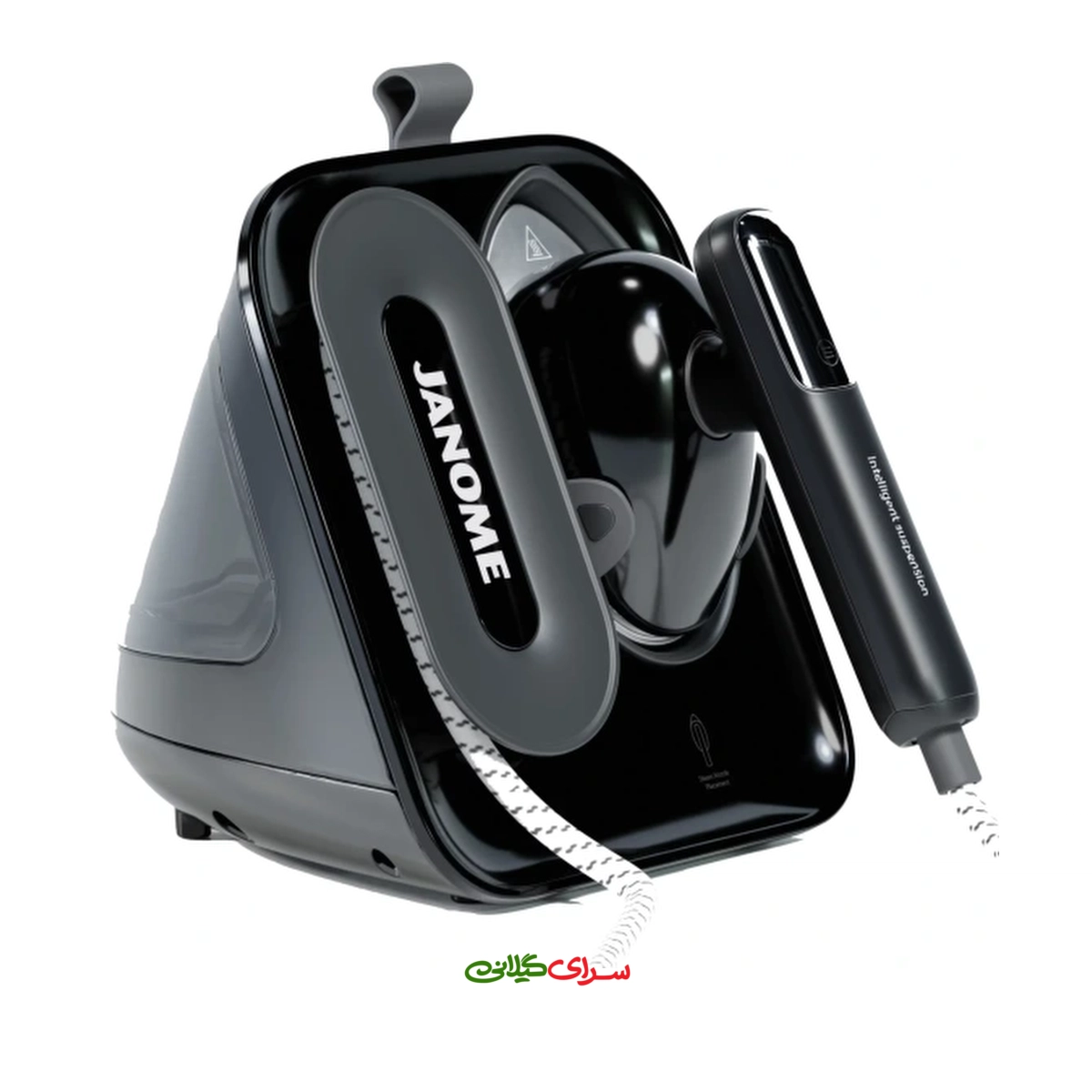اتو بخار 1630 وات کفی AIRGLIDE مشکی ژانومه مدل GHD 7530