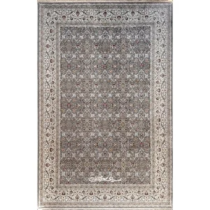 فرش ماشینی اندیشه ماهرخ طوسی 1500 شانه تراکم 4500 کد 100245