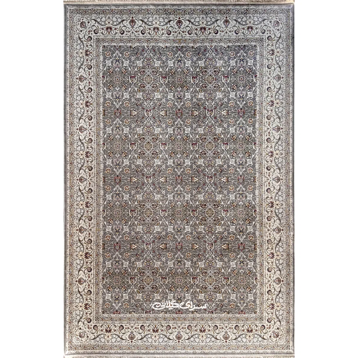 فرش ماشینی اندیشه ماهرخ طوسی 1500 شانه تراکم 4500 کد 100245