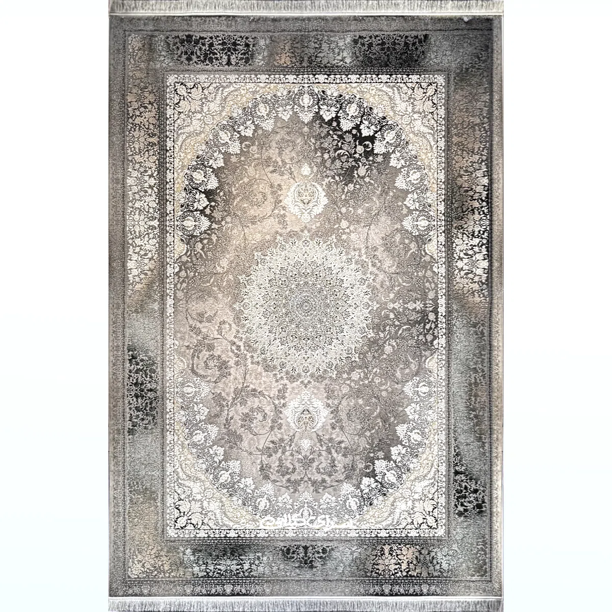 فرش ماشینی وینتیج پاسارگاد پلاس افشون کارپت 1200 شانه تراکم 3600 کد 100261