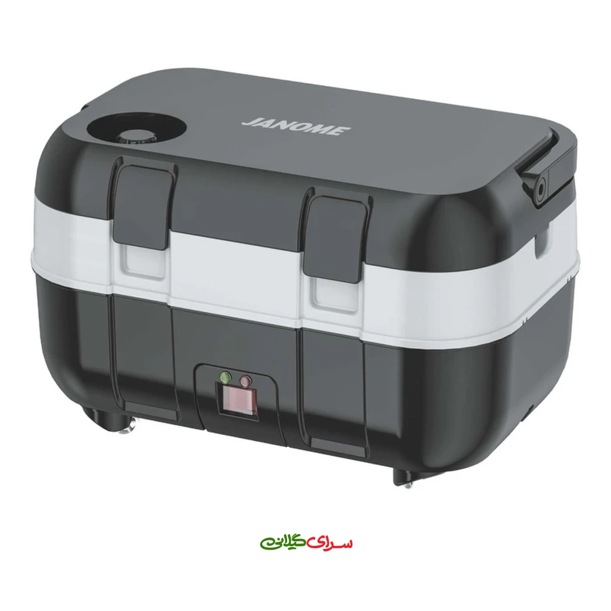 بخار گر چند منظوره 2000 وات قابل حمل مشکی ژانومه مدل CB 7880