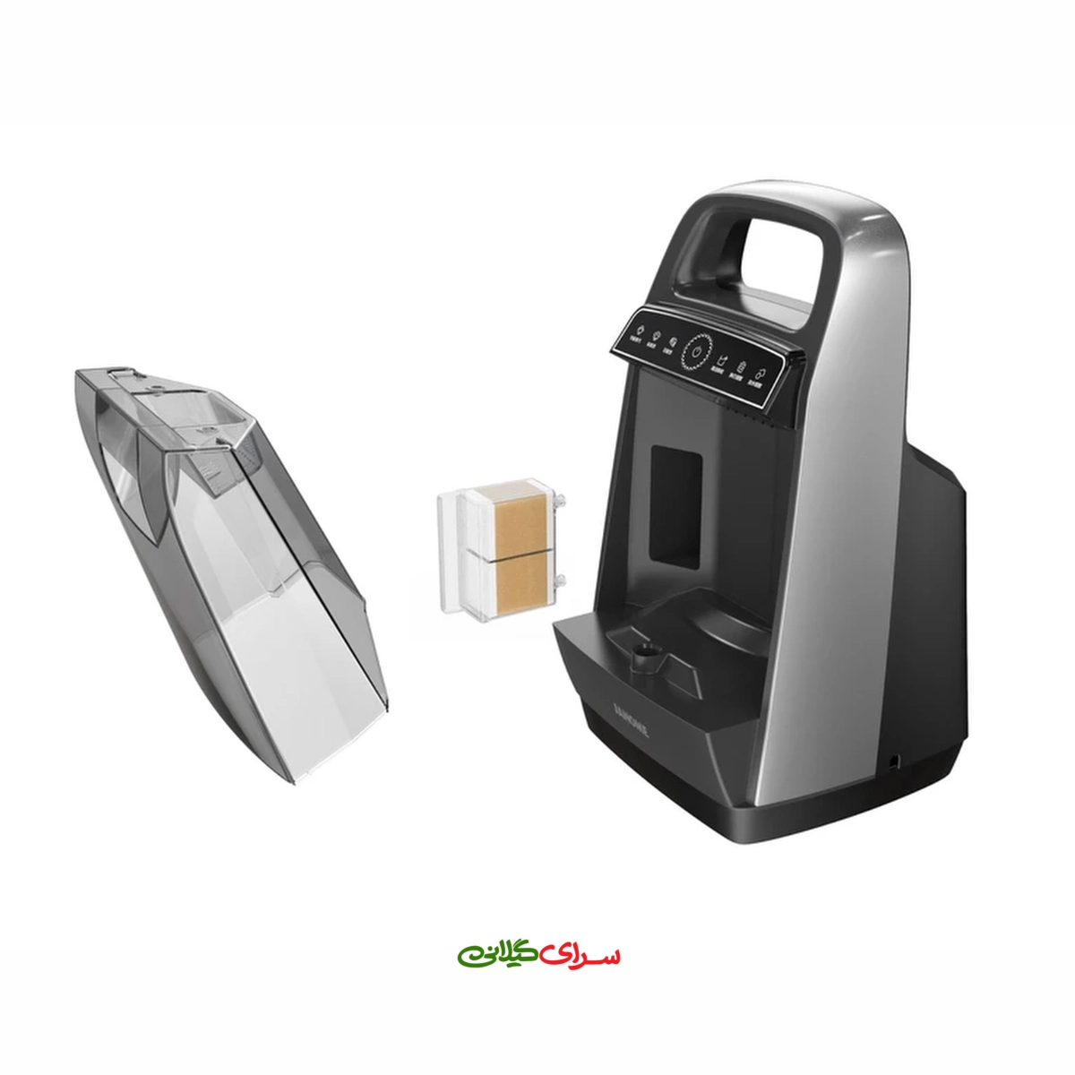 اتو بخار ایستاده 2400 وات کفی AIRGLIDE ژانومه مدل GSD 7540