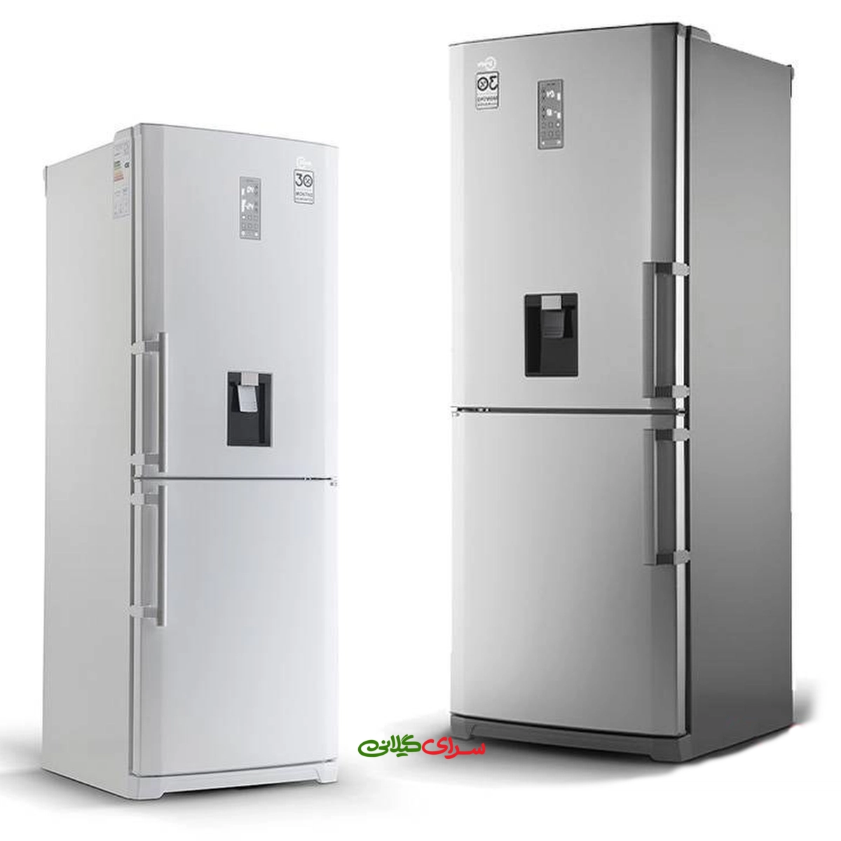 یخچال فریزر کمبی 27 فوت نو فراست استیل کلور مدل FRNT101
