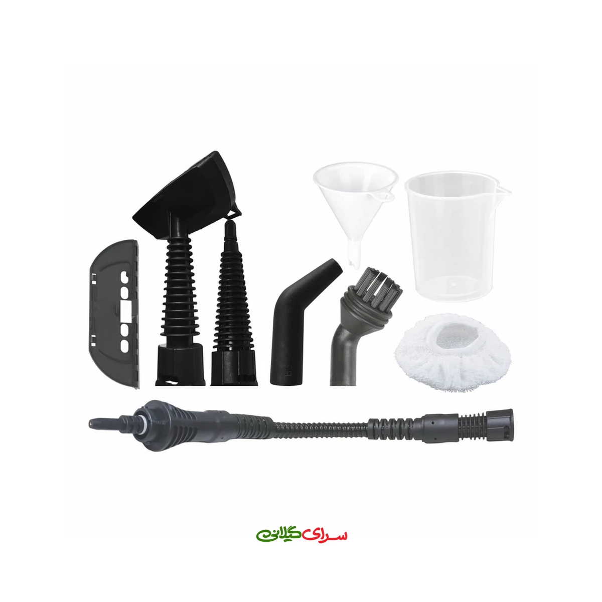 بخار شوی 1000 وات 3.5 بار مشکی ژانومه مدل CH 1280