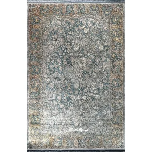 فرش ماشینی بهراد طرح ابریشمی عرش 1200 شانه تراکم 3000 کد 100413