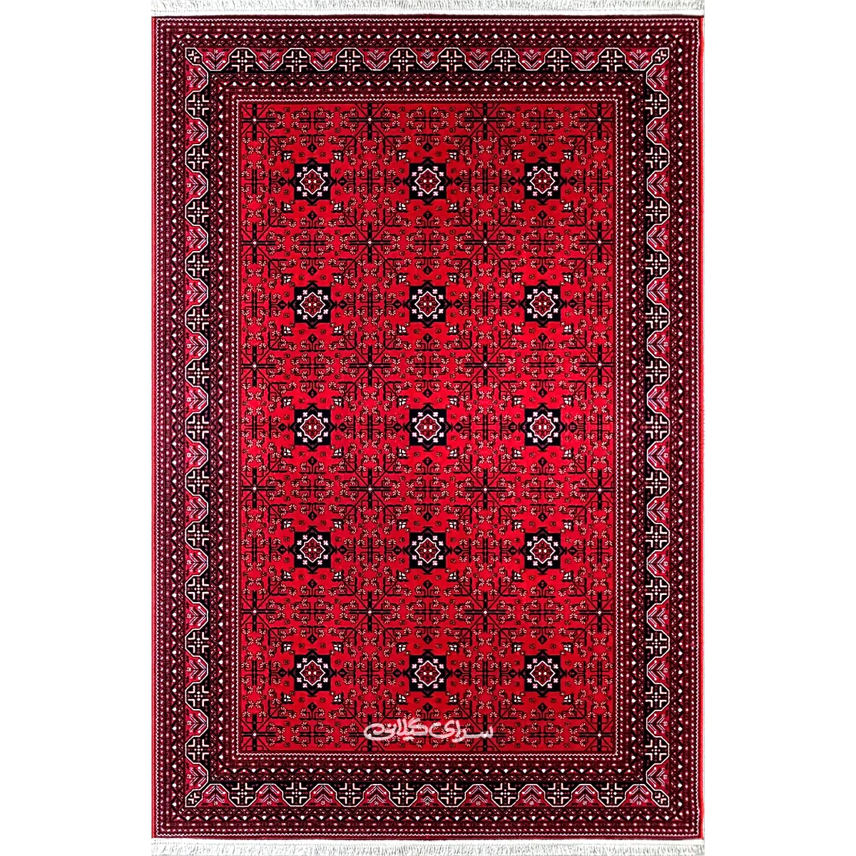 فرش ماشینی فرح لاکی ارمانی 1200 شانه تراکم 3600 کد 100425