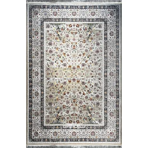 فرش ماشینی دیارا بژ ایده آل 1200 شانه تراکم 3600 کد 100435