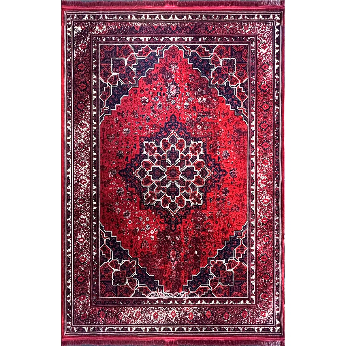 فرش ماشینی 8 رنگ کلکسیون دیارا ایده آل 1200 شانه تراکم 3600 کد 100439
