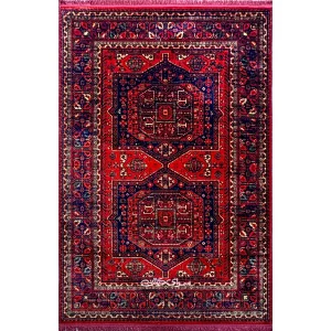 فرش ماشینی کلکسیون هرمس لاکی نقش کهن 500 شانه تراکم 1200 کد 100420