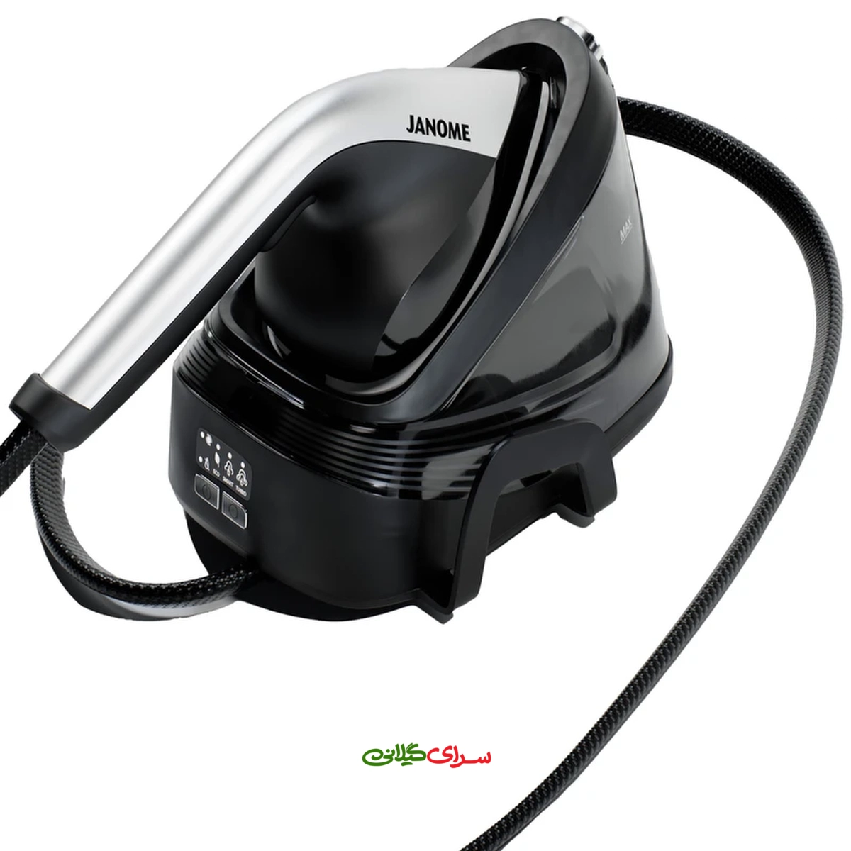 اتو بخار گر 1600 وات کفی AIRGLIDE مشکی ژانومه مدل GH2540