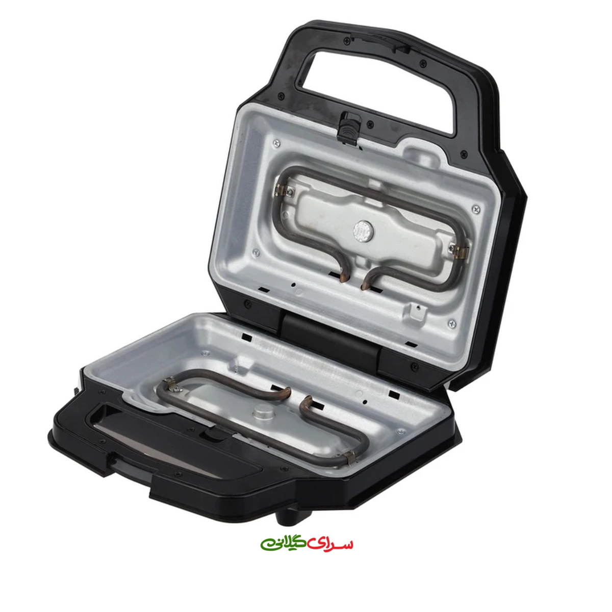 ساندویچ ساز 1000 وات دو صفحه مشکی ترام هاوس مدل SM-30211