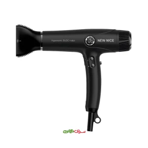 سشوار فوق حرفه ای کراتین مشکی نیونایس مدل NW-9999