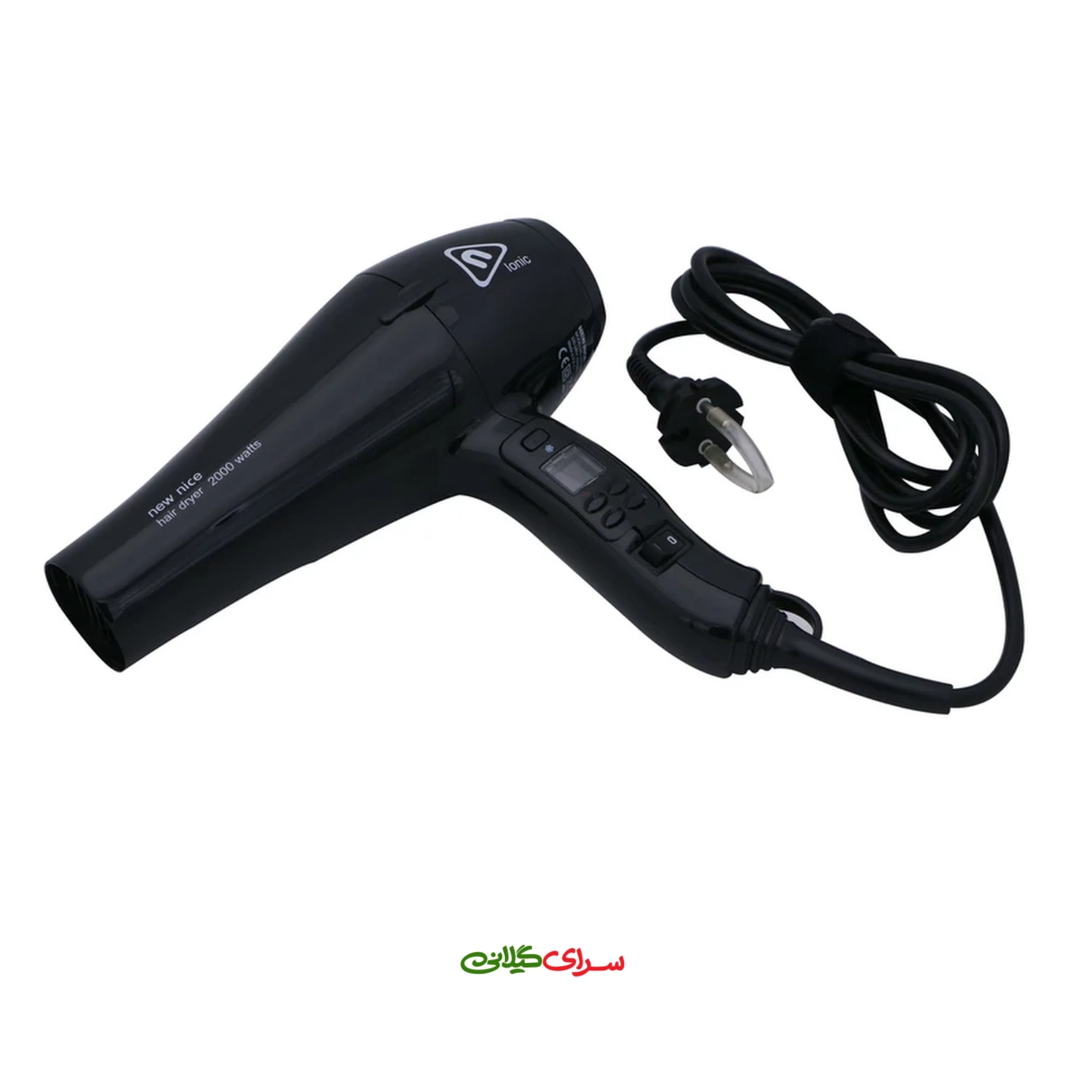 سشوار دیجیتال مشکی یونیورسال نیونایس مدل NW 9200