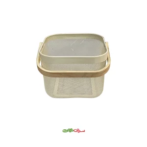 سبد مربع دسته چوبی ایکیا کد 308581