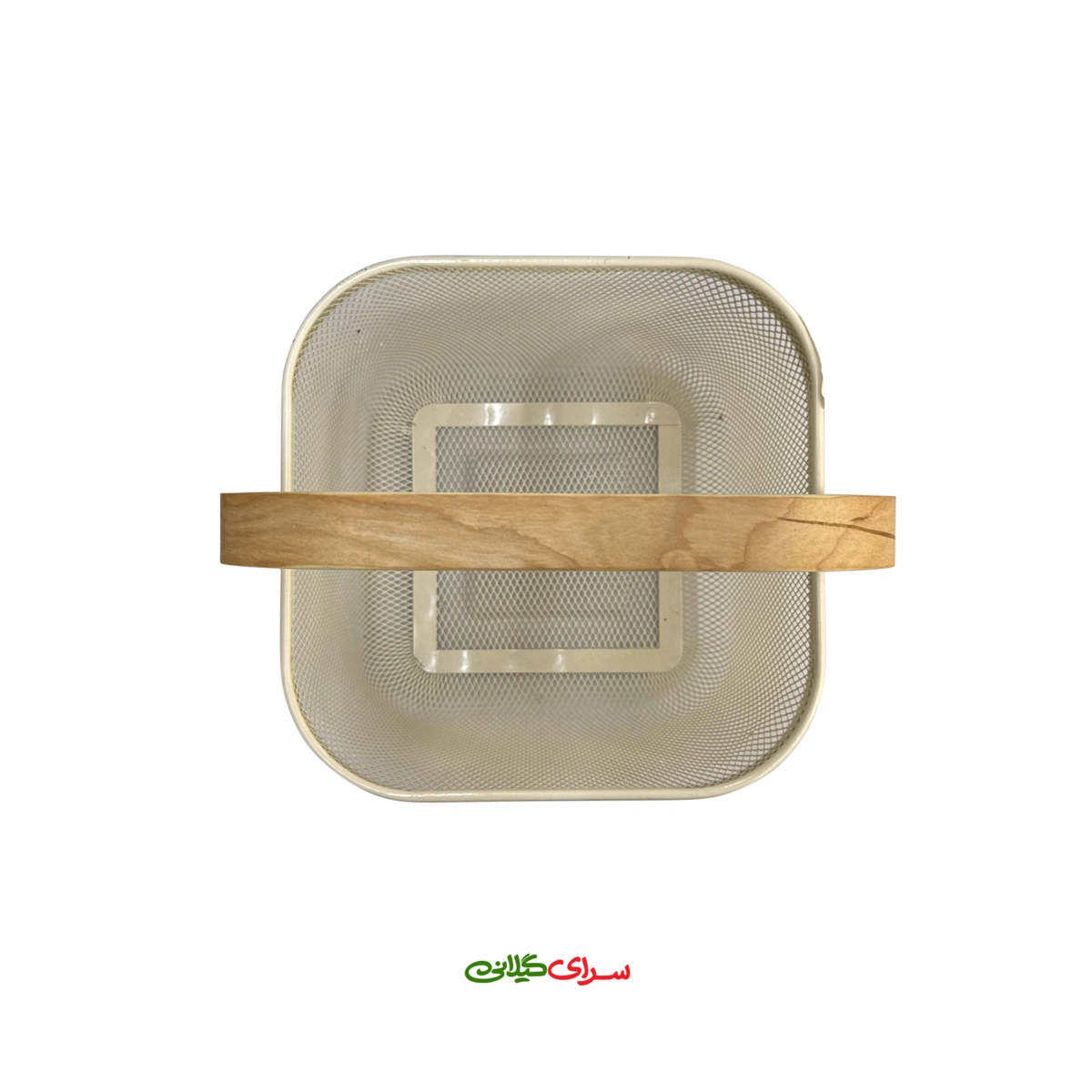 سبد مربع دسته چوبی ایکیا کد 308581