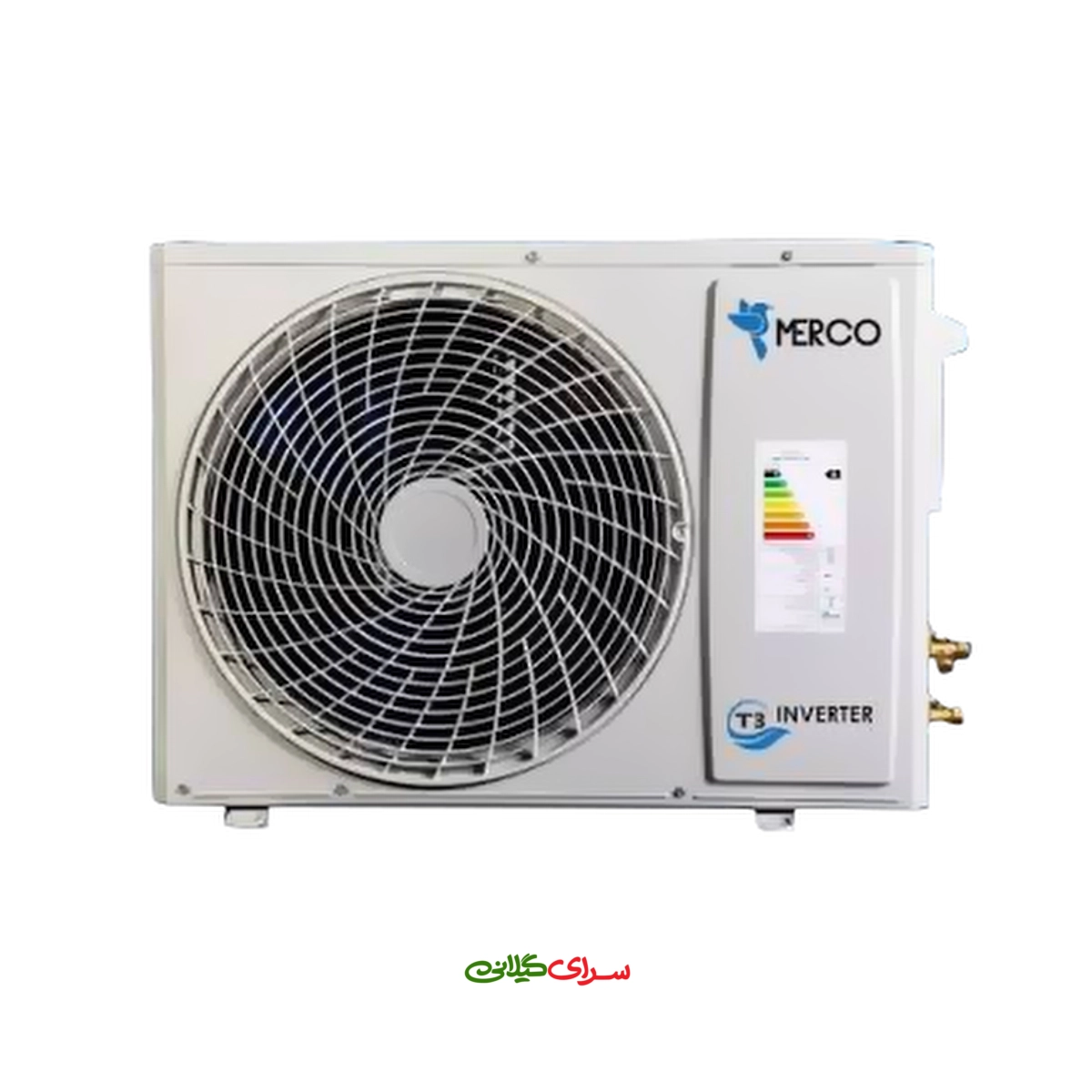 کولر گازی داکت اسپلیت 18000 مرکو مدل GDS-18P1T1/R1