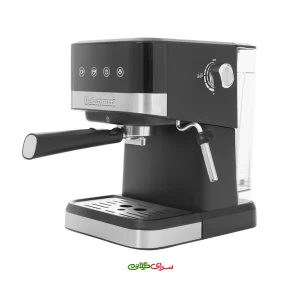اسپرسو ساز 1.5 لیتری 20 بار لمسی مشکی دلمونتی مدل DL610