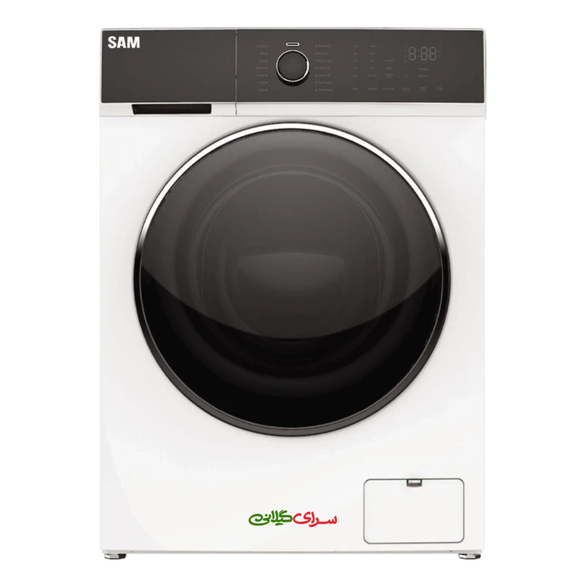 ماشین لباسشویی 9 کیلو گرمی DIRECT DRIVE سفید سام مدل DD-P1482/W