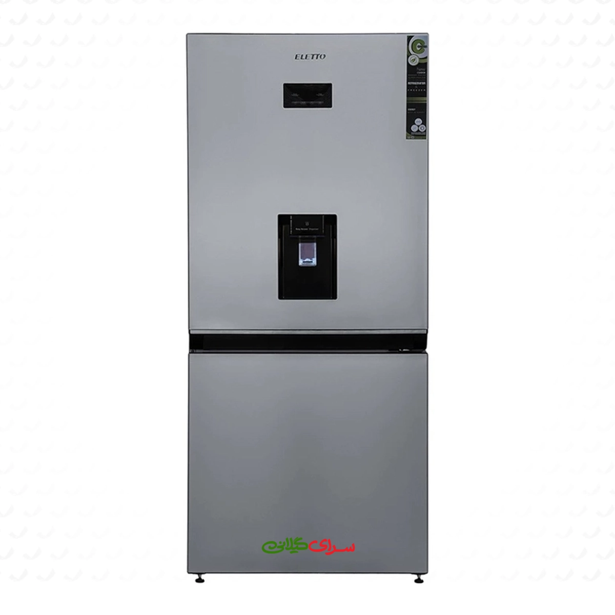 یخچال فریزر کمبی 30 فوت طرح استیل اتوماتیک التتو مدل NB8420DNS LUMI