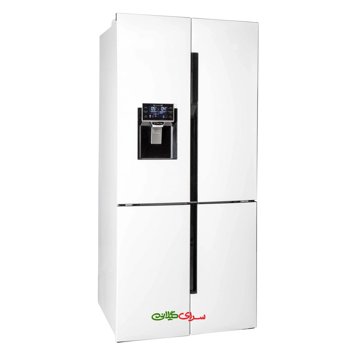 یخچال فریزر ساید بای ساید 28 فوت نو فراست هورشید سفید ارج SBS610WD01-W