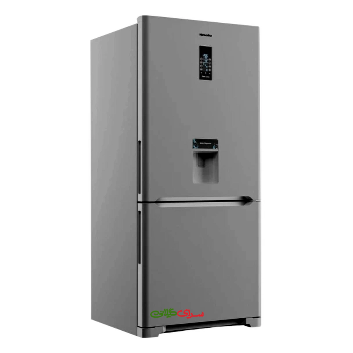 یخچال فریزر کمبی 27 فوت تیتان استیل ارج مدل هیوا BMF620WD01-S