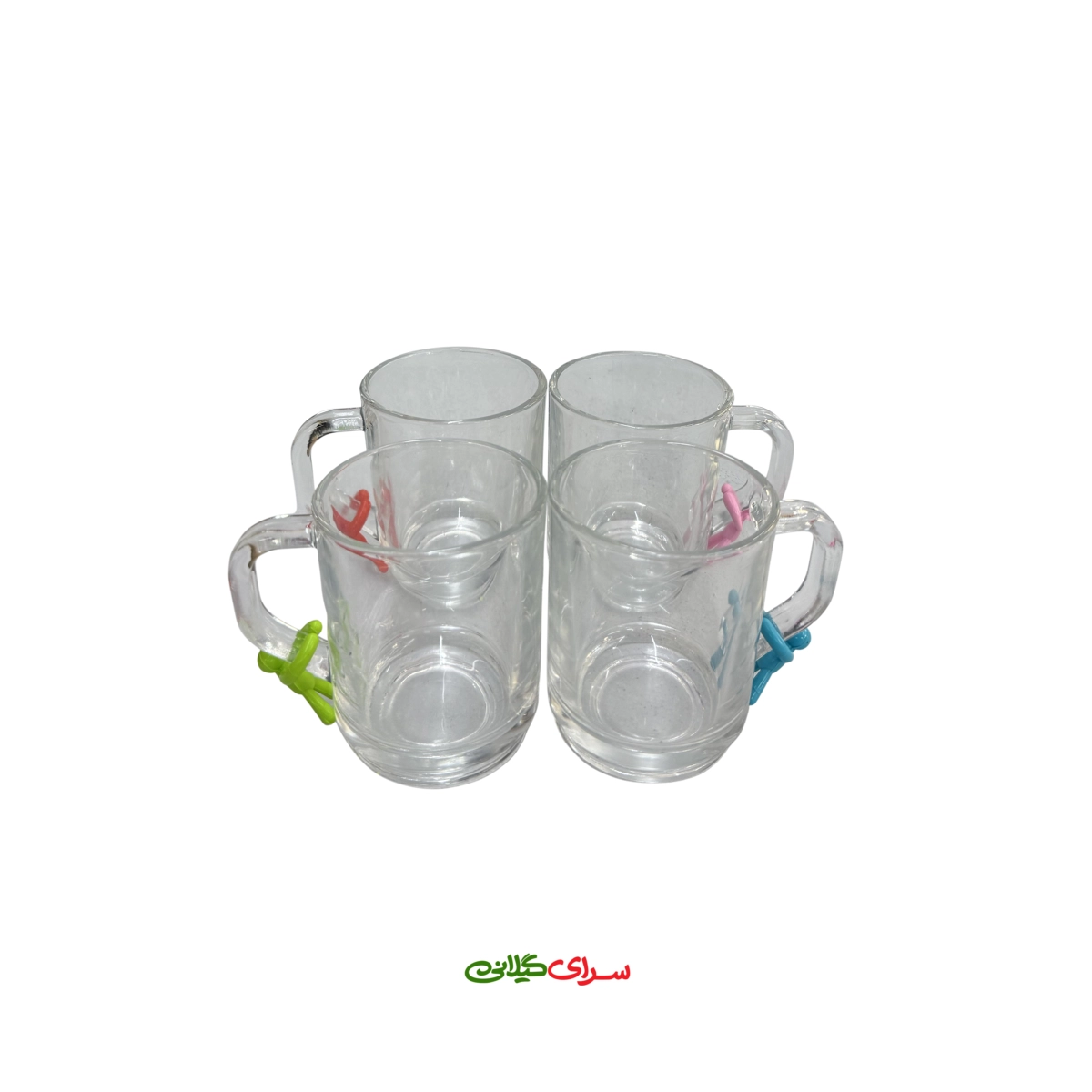 ست چای خوری 4 نفره کرم لیمون 0732 کد 200433