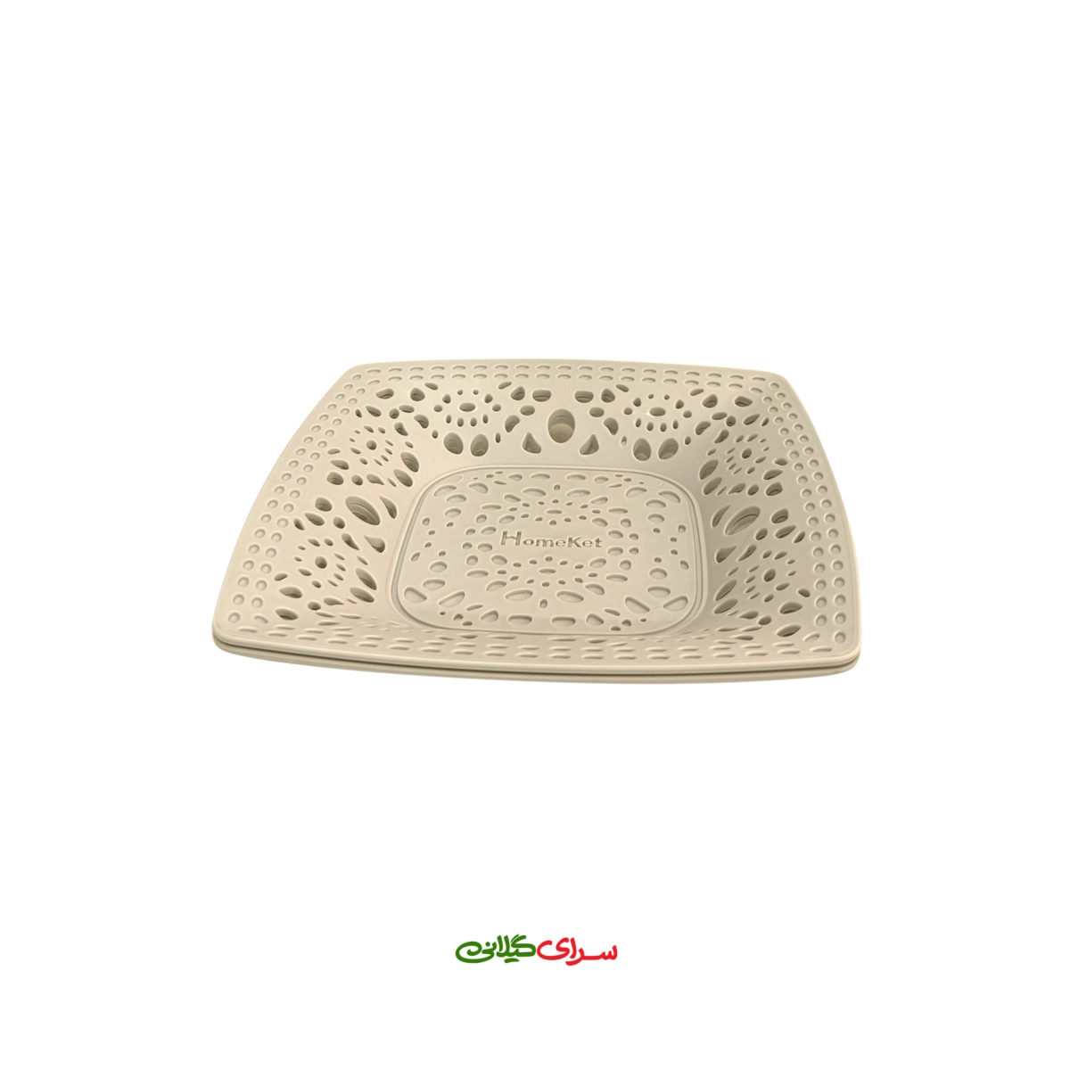 سرویس مسافرتی 60 پارچه کرم هوم کت کد 203099