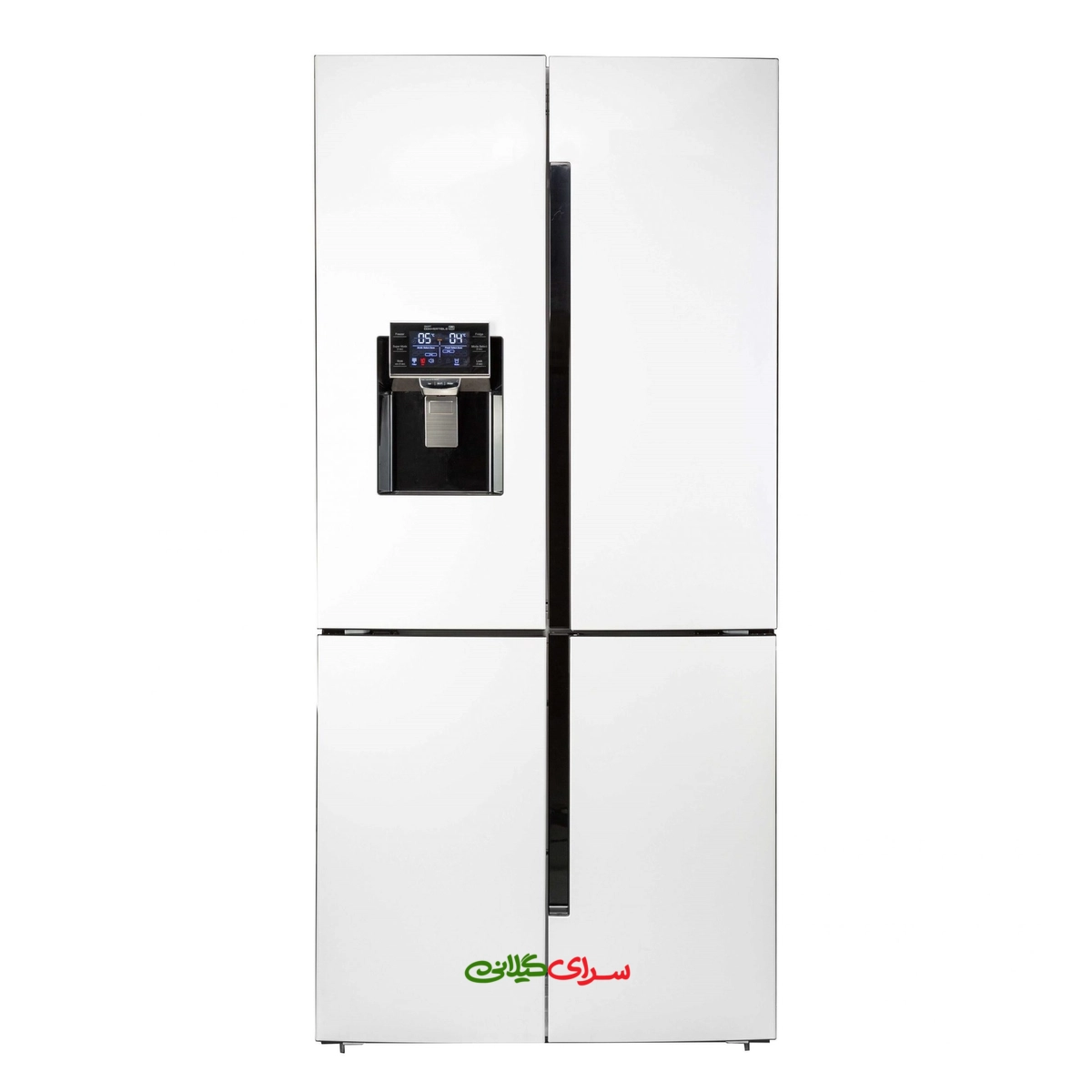 یخچال فریزر ساید بای ساید 28 فوت نو فراست هورشید سفید ارج SBS610WD01-W
