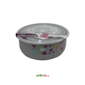 سرویس کاسه 3 سایز درب دار 2123 طوسی ونوس کد 200698