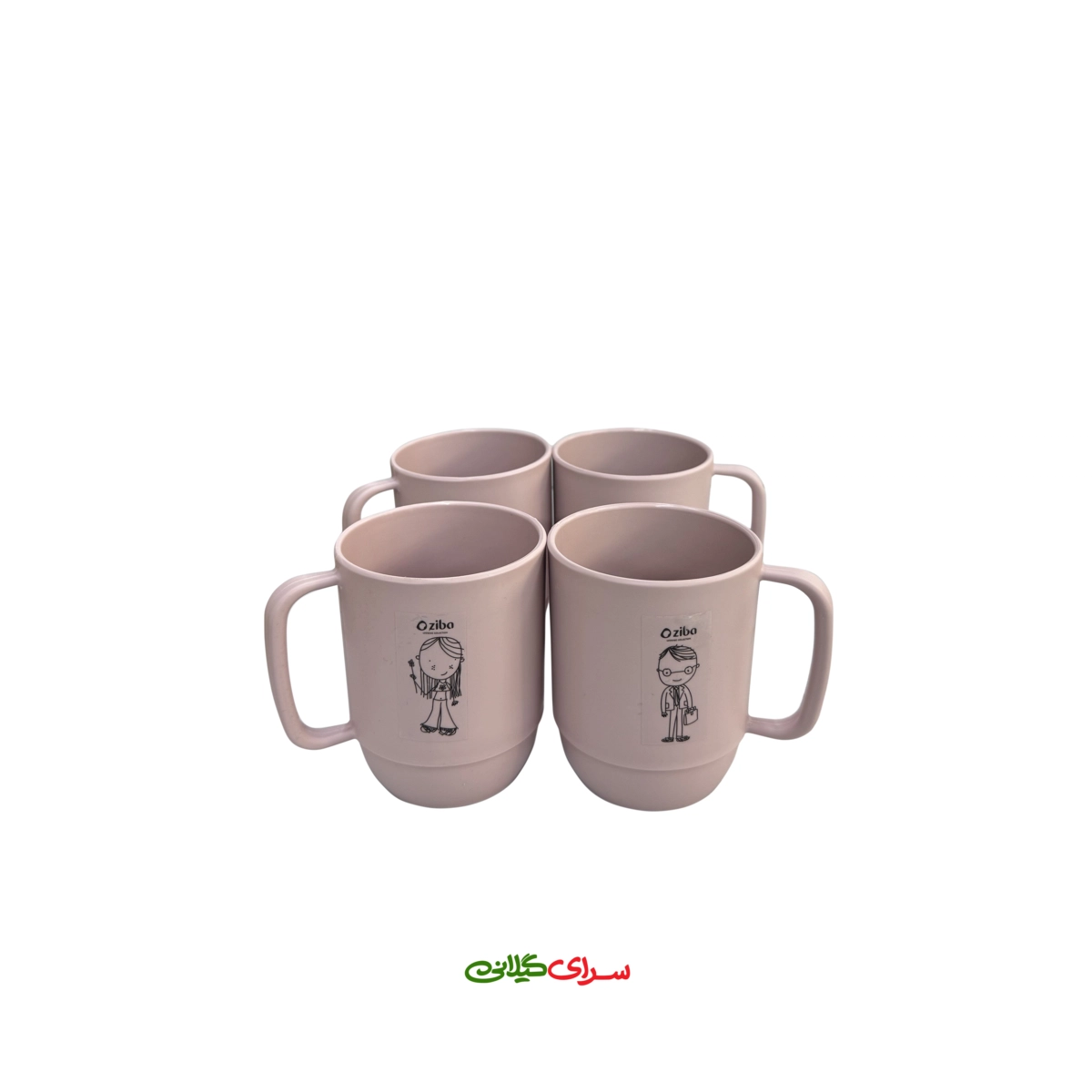 ست چای خوری 4 نفره هاوایی کرپ کد 207007
