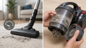 مکش ضعیف جاروبرقی