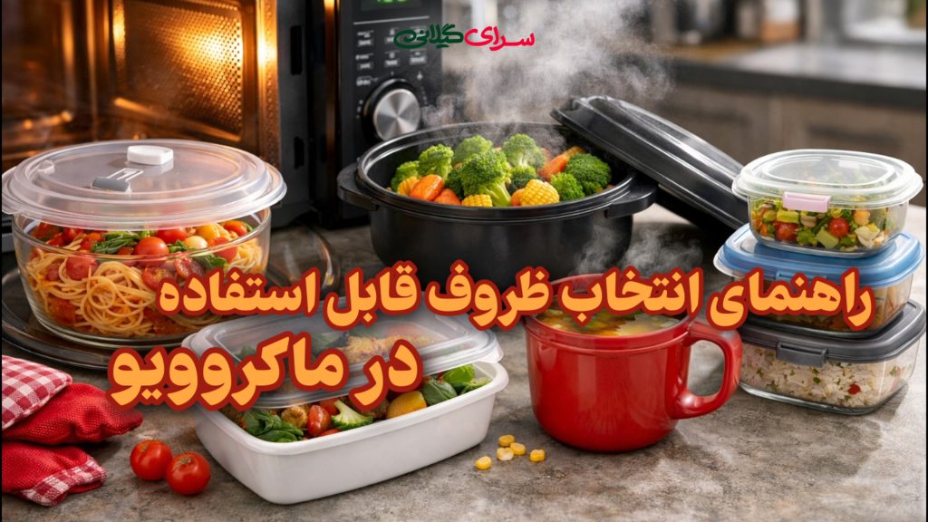راهنمای انتخاب ظروف قابل استفاده در مایکروویو