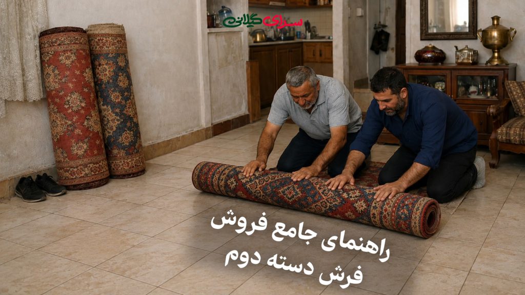 راهنمای جامع فروش فرش دسته دوم