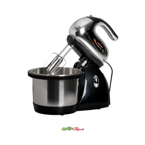 همزن برقی کاسه دار 3 سرعته 3 لیتری مشکی ناسا مدل NS-919