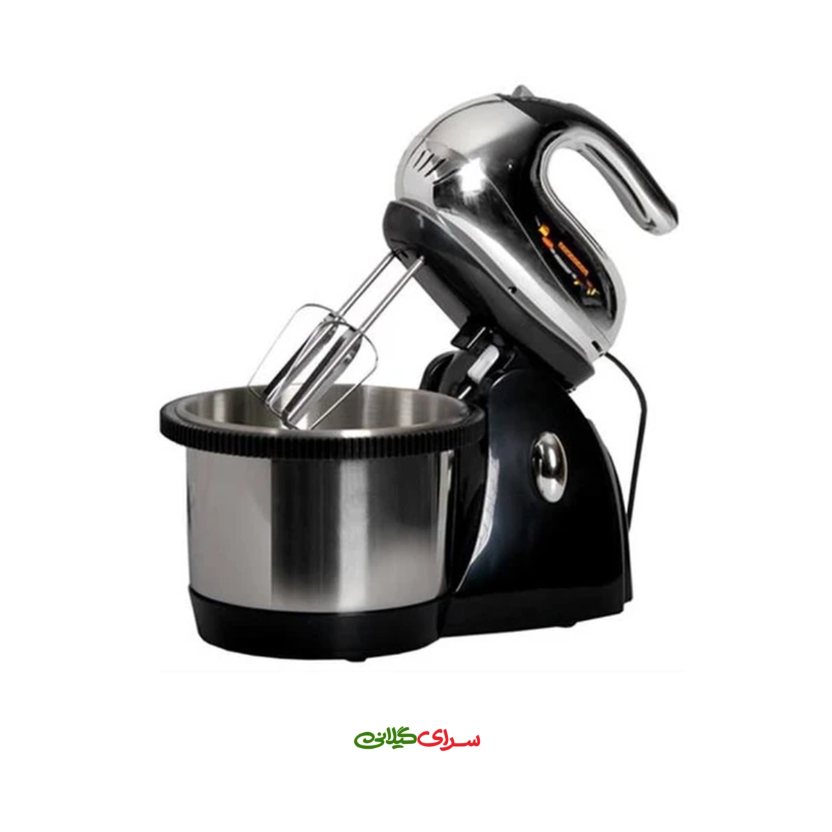 همزن برقی کاسه دار 3 سرعته 3 لیتری مشکی ناسا مدل NS-919