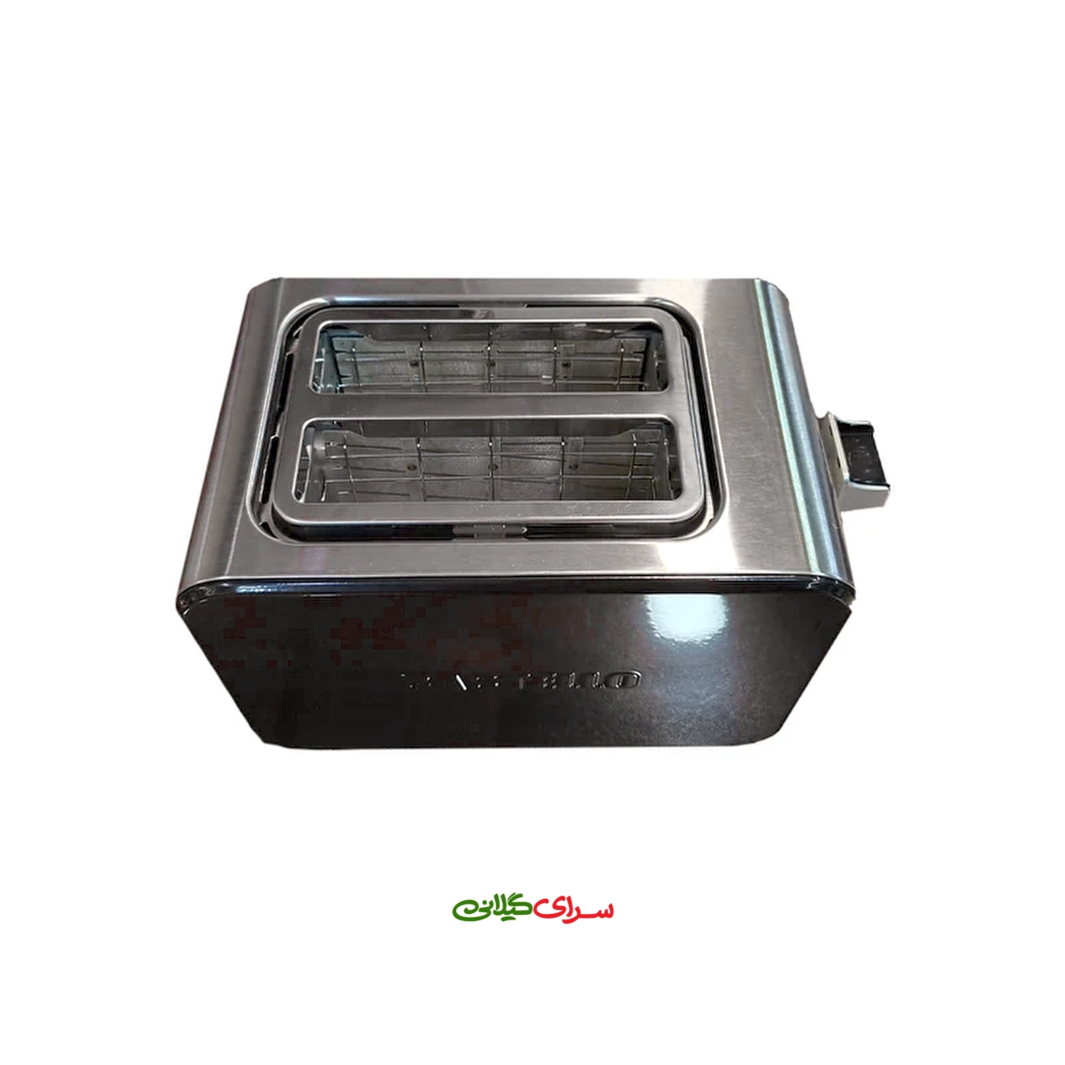 توستر نان دو دهانه مشکی استیل کاستلو مدل CL 585